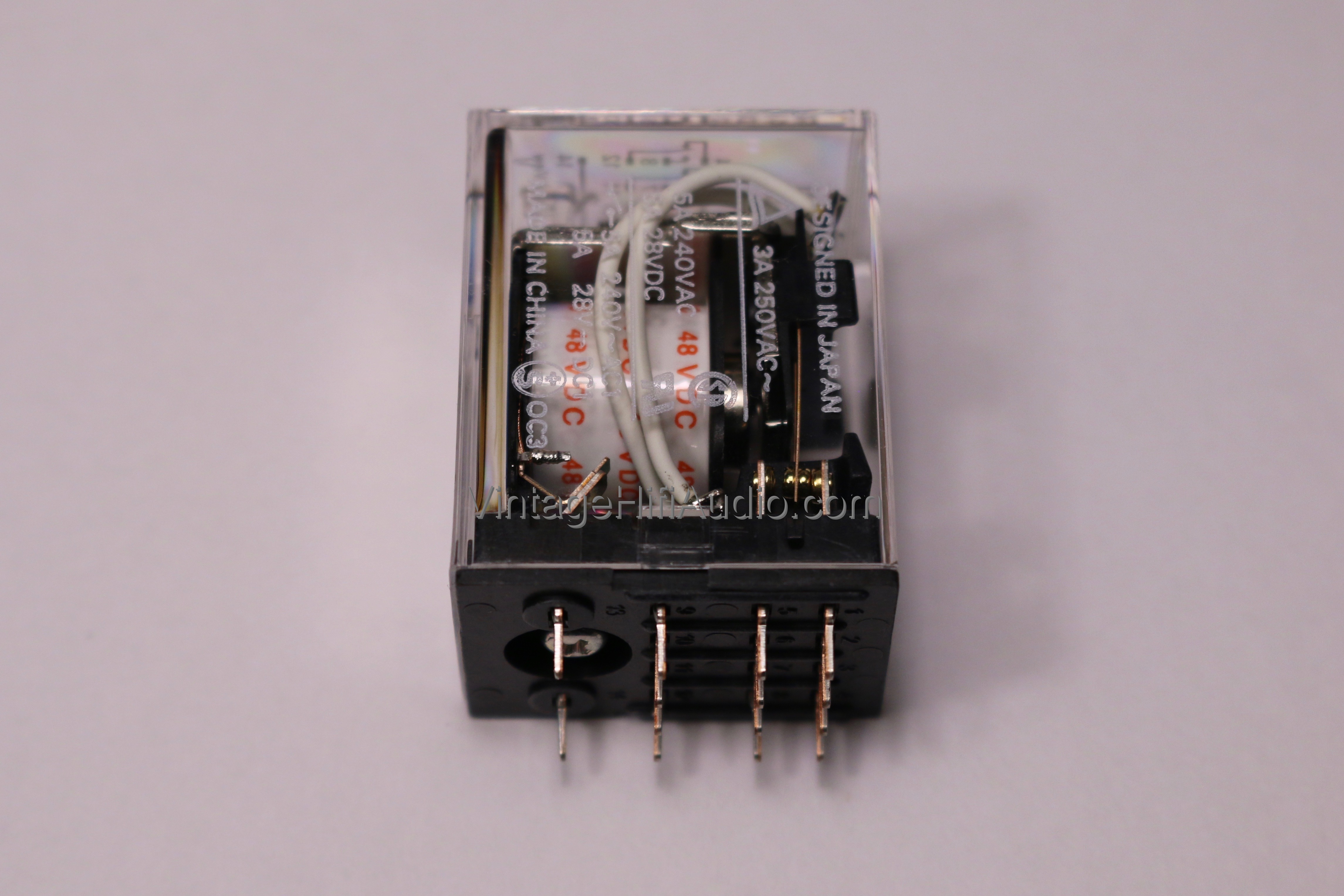 MY402DC48 Relay Omron Automation and Safety Vintage HIFI Audio