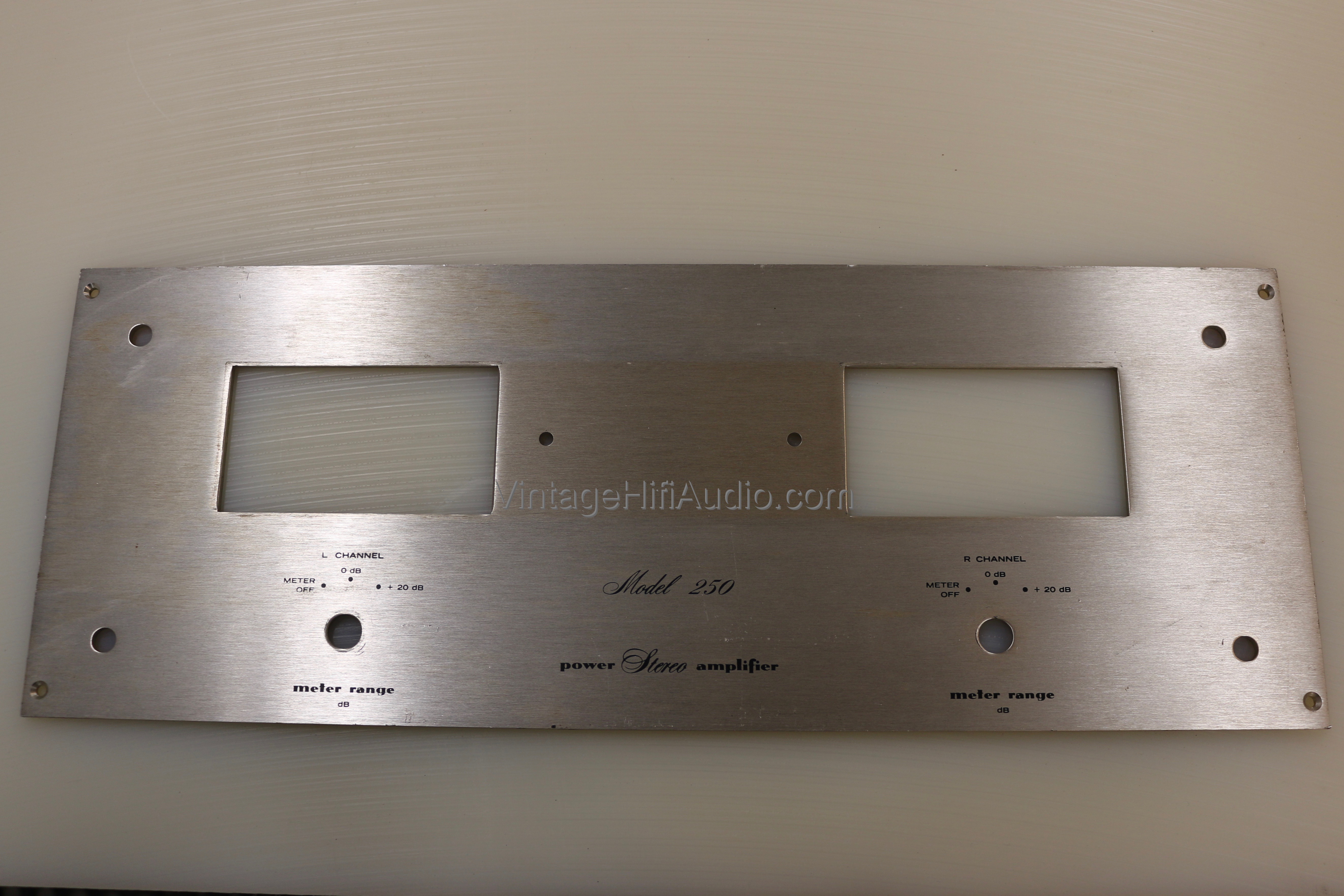 Marantz Model 510M Amplifier Front Panel Faceplate Face Plate in Black New 