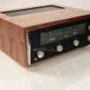 McIntosh MR73 Tuner in Walnut L52 replica case left top