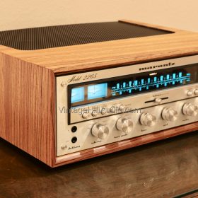 Marantz 2265 in Zebrawood WC-22 case Marantz 2265 in Zebrawood WC-22 case