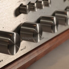 Marantz 2230 With Replica knobs - Side View