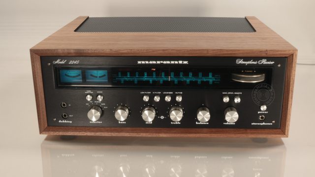 Marantz 2245 Black Faceplate Marantz 2245 Black Faceplate