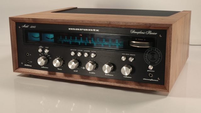 Marantz 2245 Black Faceplate Marantz 2245 Black Faceplate
