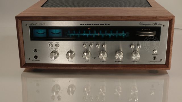 Marantz 2245 Silver Faceplate Marantz 2245 Silver Faceplate