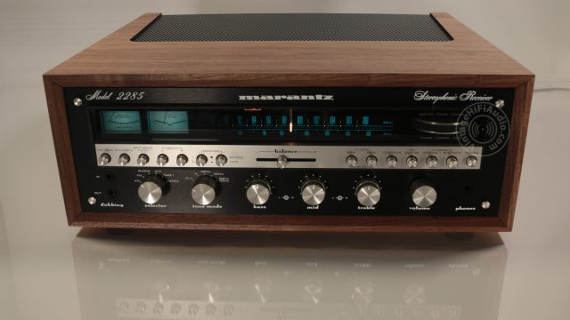 Marantz 2285 Black Faceplate Marantz 2285 Black Faceplate